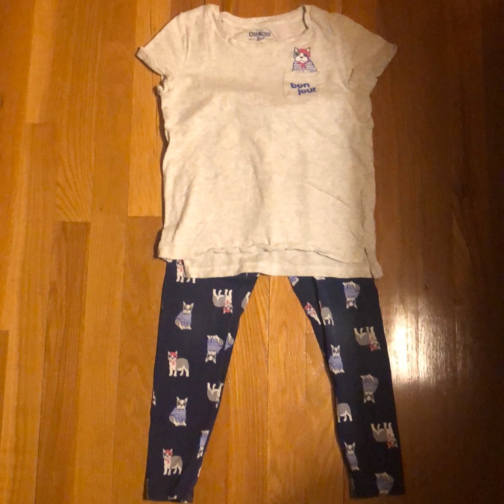 Adorable OshKosh dog outfit